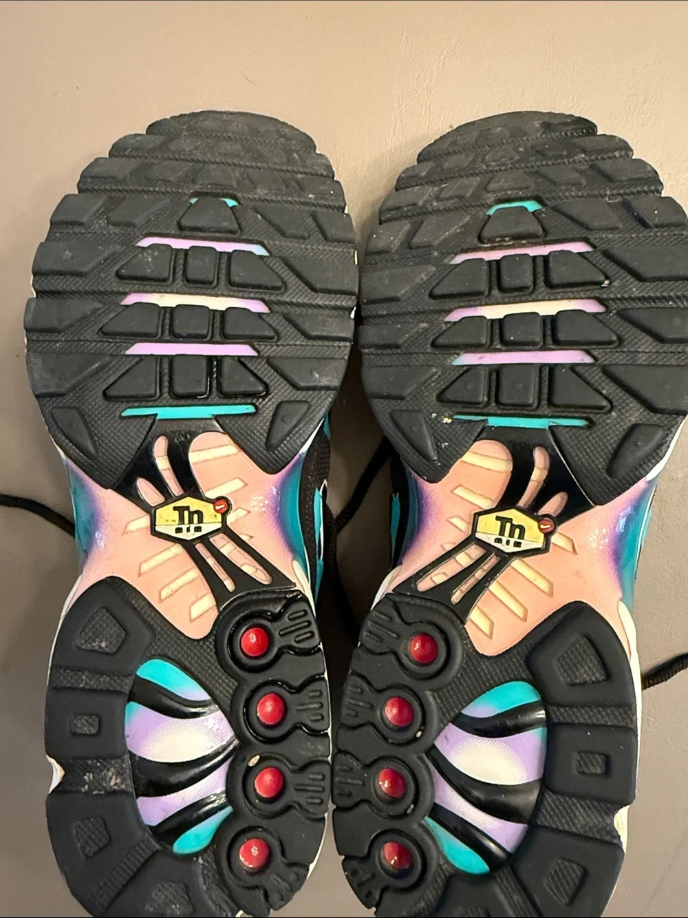 Nike Air Max Plus GS 'Have A Nike Day' Youth SZ - 5 (can fit W7)… 90s colorful